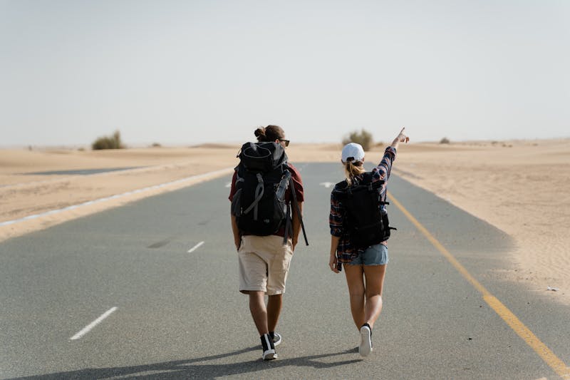 Property Choices on a Major Dubai Road
